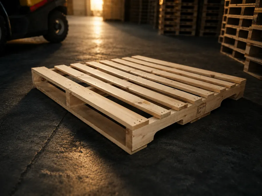 Four Way Non-Reversal Closed Boarded Pallet